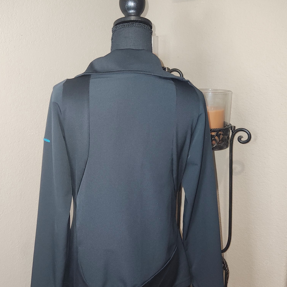 Columbia Trail‎ Twist Women's Black Ski Jacket with Blue Trim - Picture 4 of 10